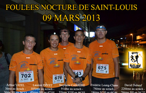 FOULEES NOCTURNE DE SAINT-LOUIS 2013
